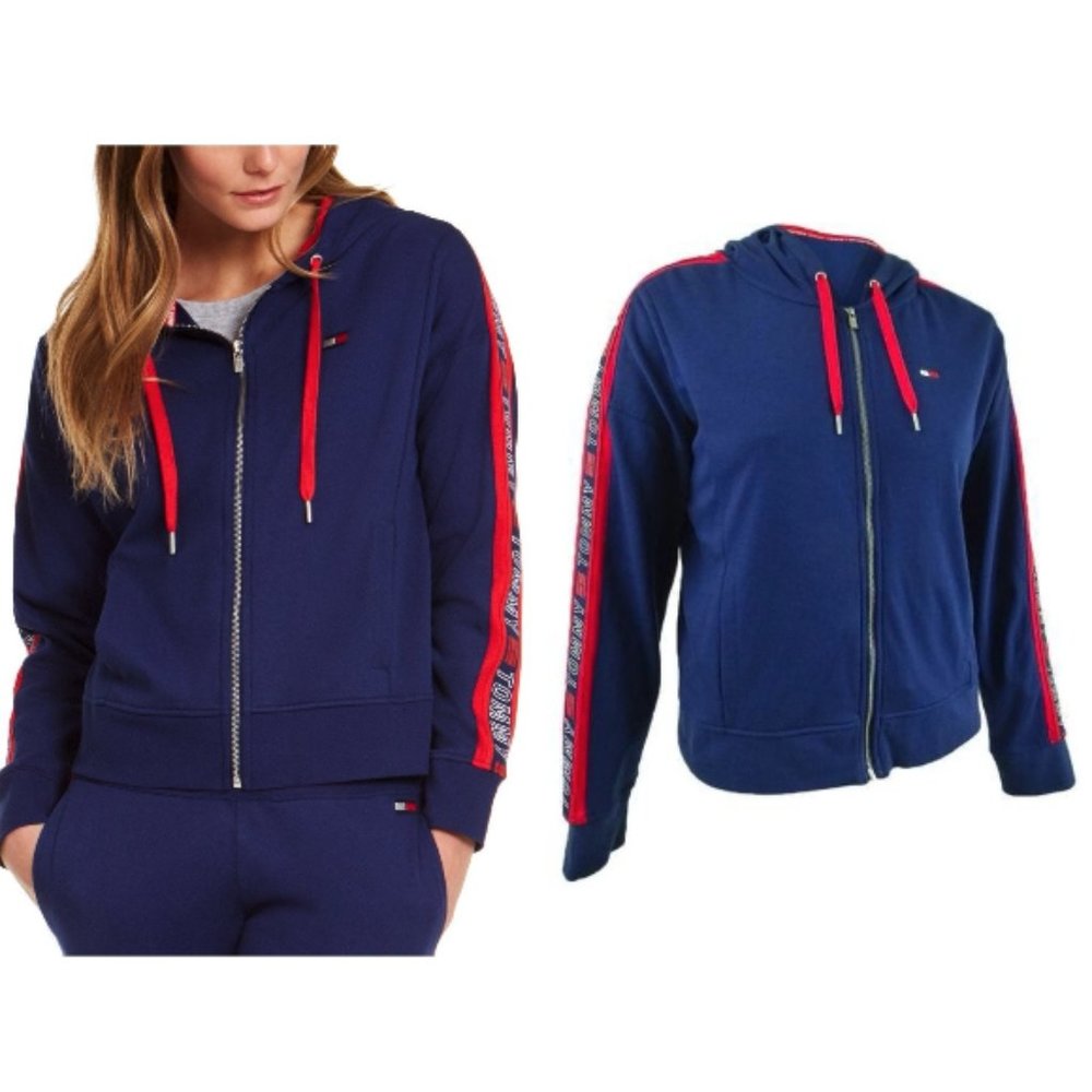 Tommy Hilfiger Sport Logo Zip Hoodie (NWT)